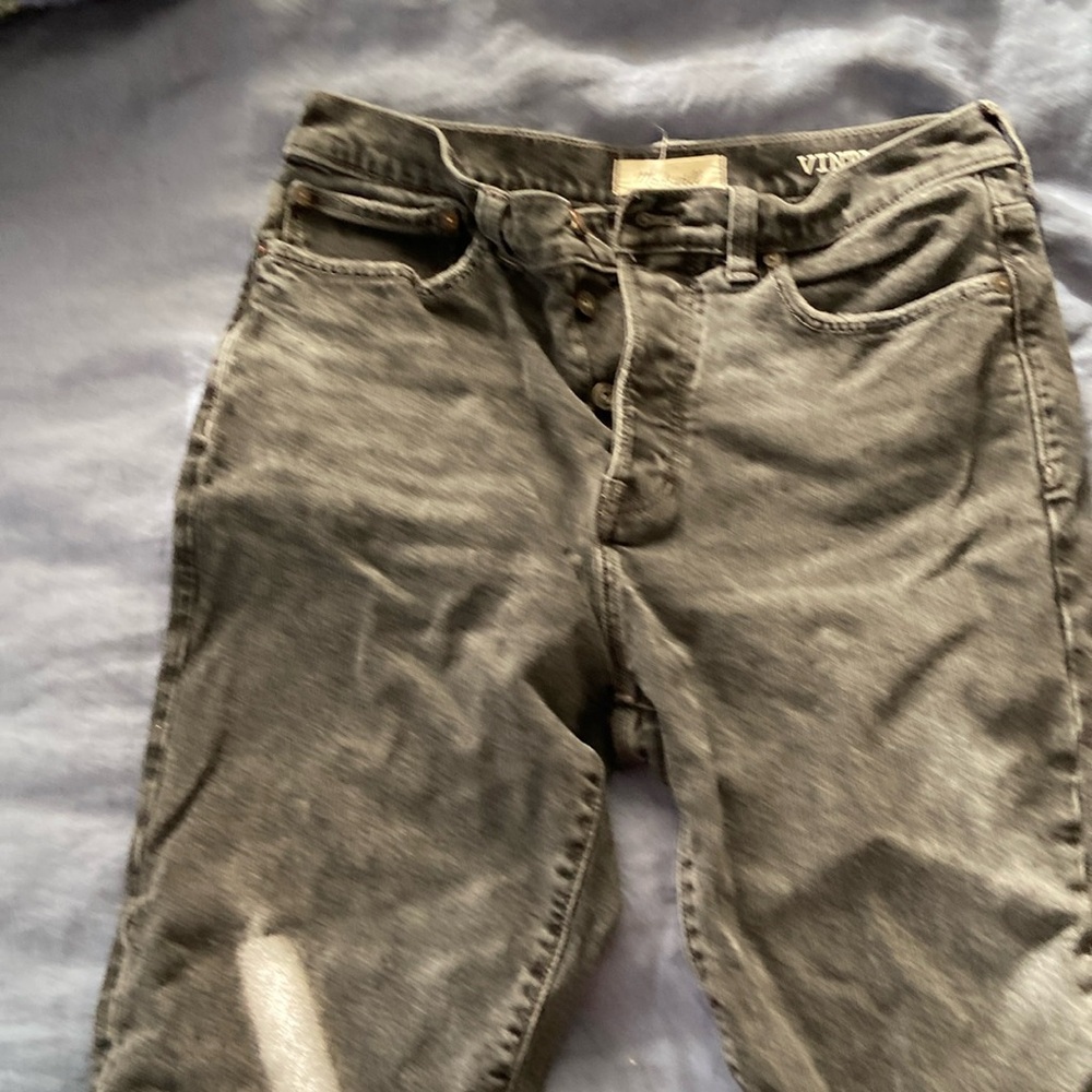 Madewell Vintage Taper Faded Black